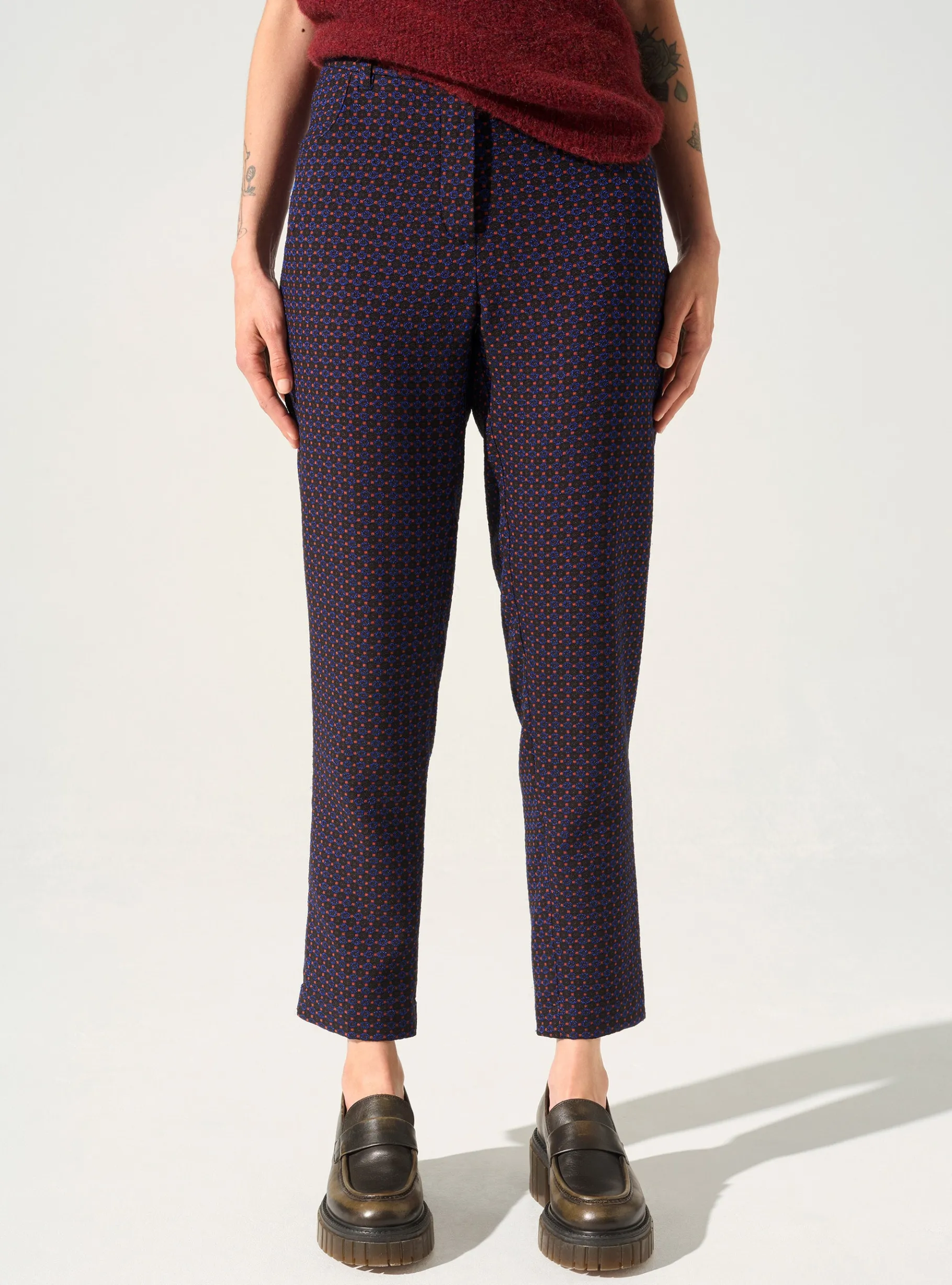 Cotélac Bas*Pantalon droit Mosaique