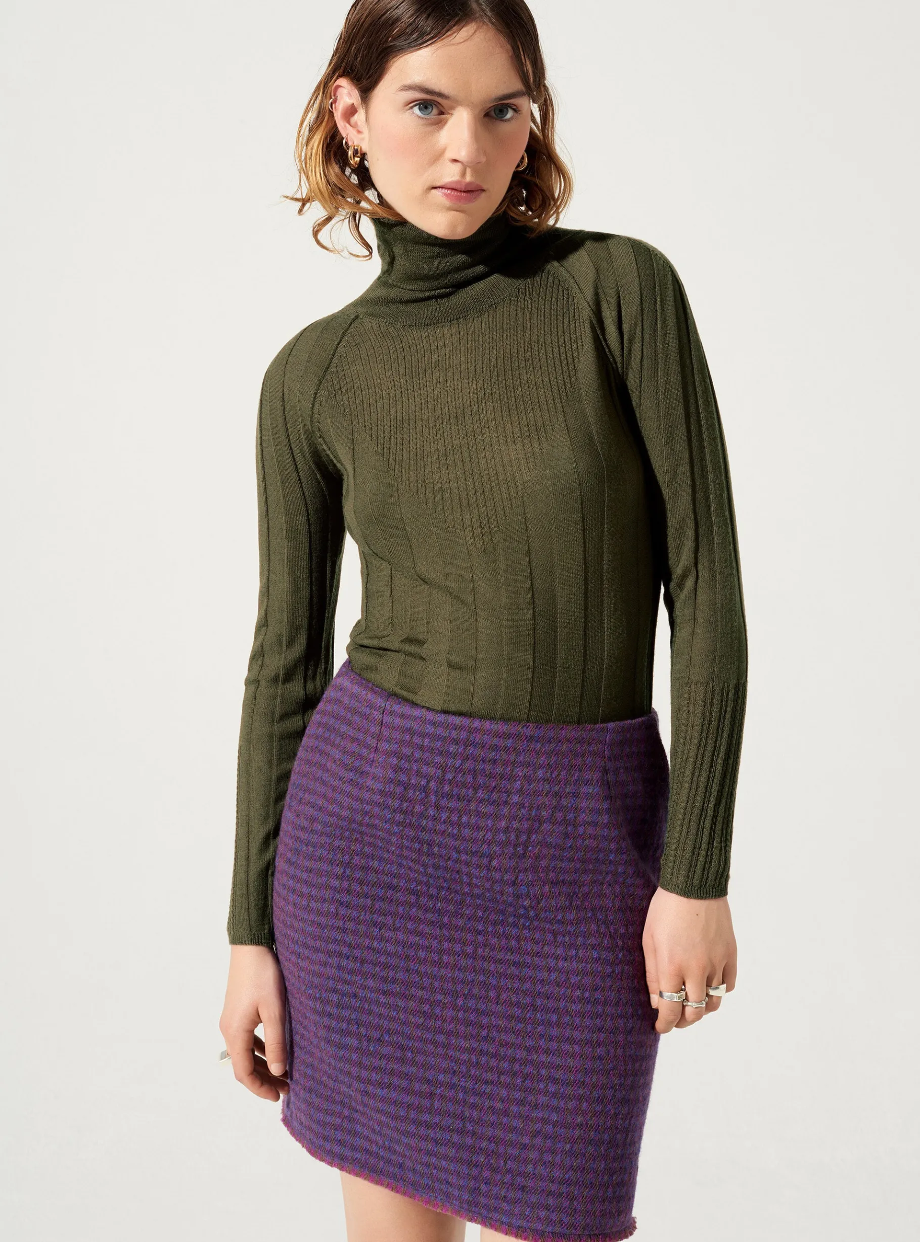 Cotélac Maille*Pull ajusté Tisane