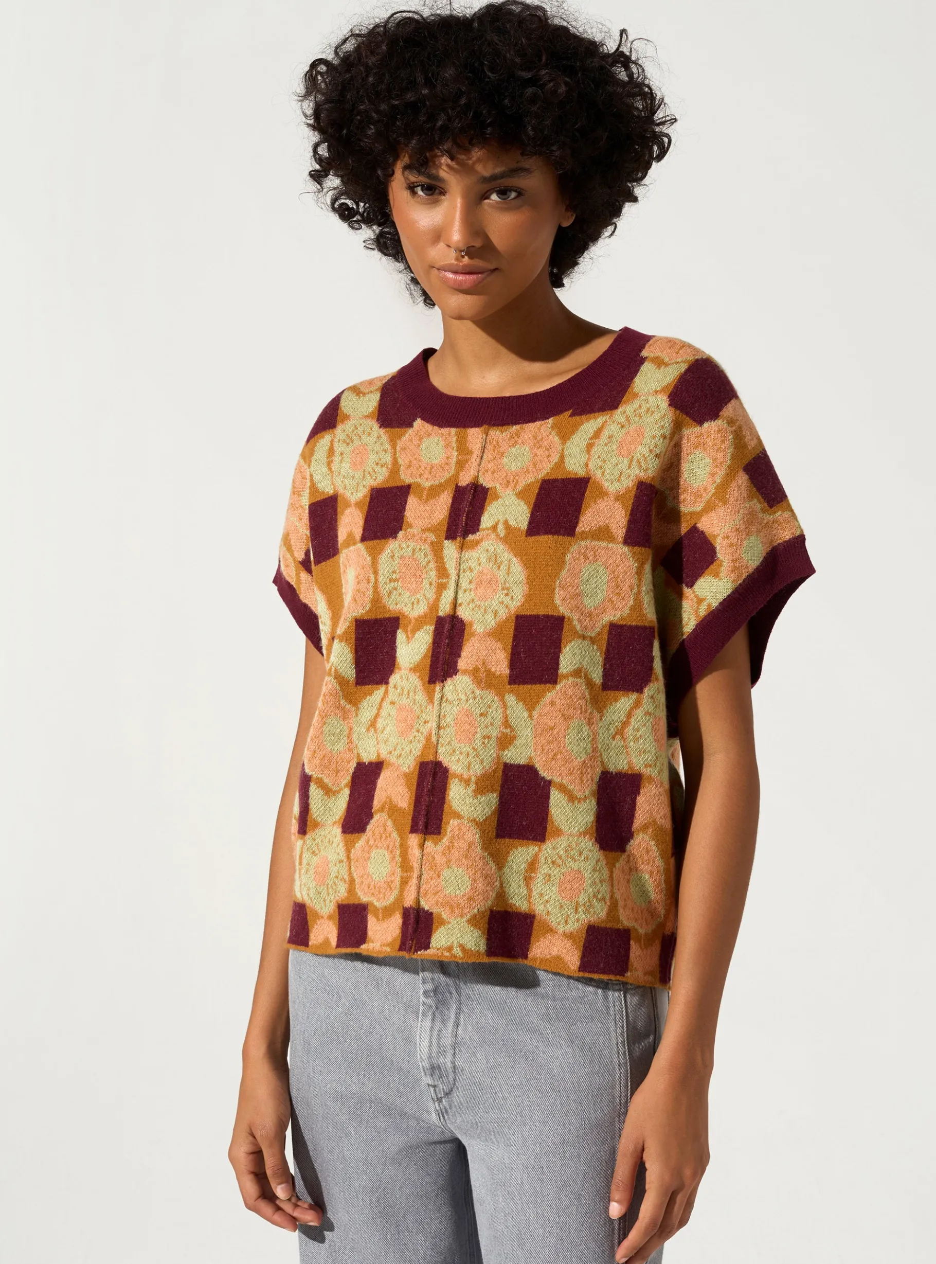 Cotélac Maille*Pull manches courtes Butternut Epice