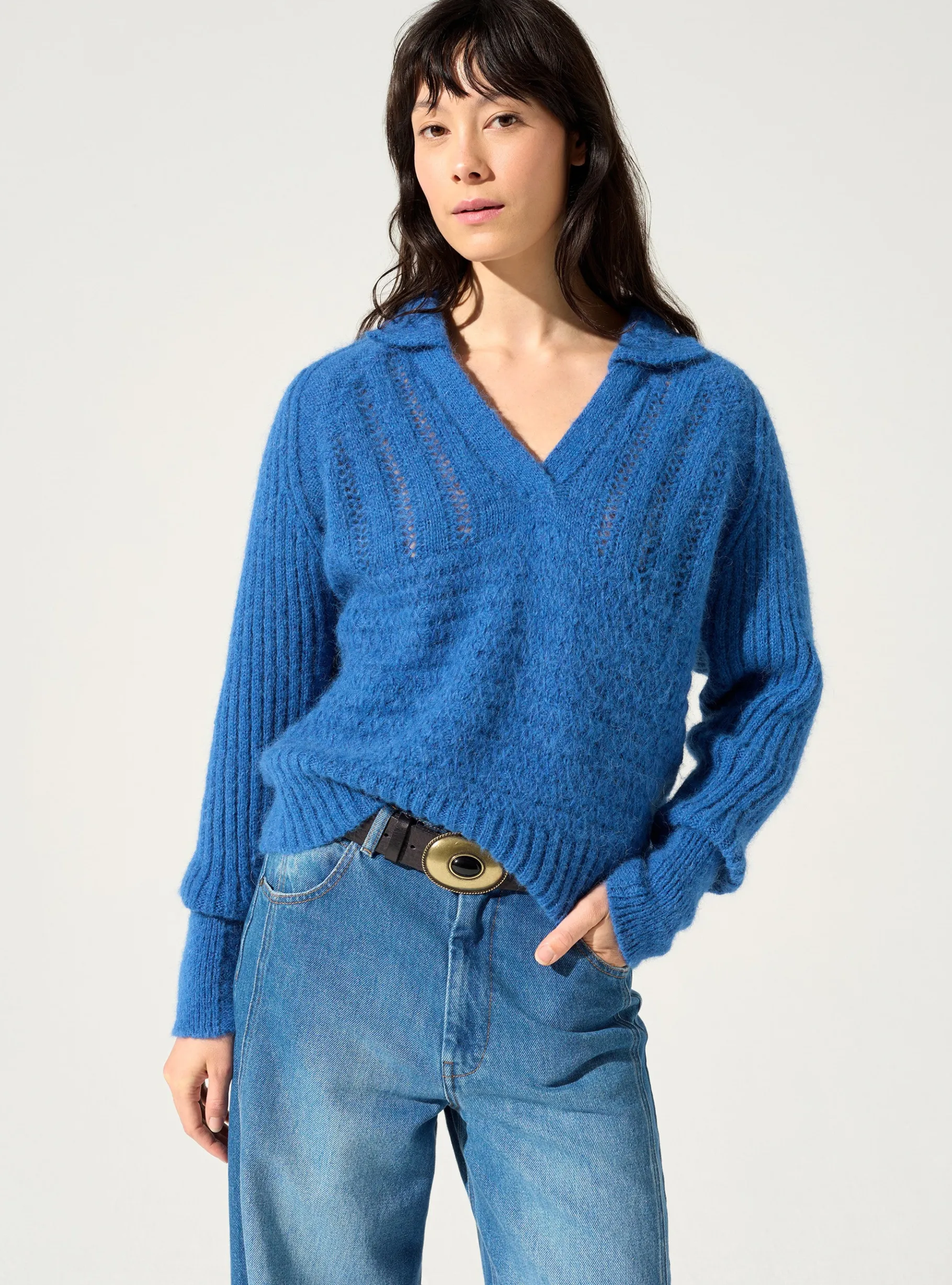 Cotélac Maille*Pull polo Astral